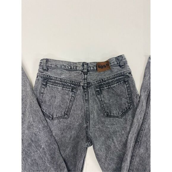 Vintage Gray Acid Wash Jeans - Picture 3 of 7